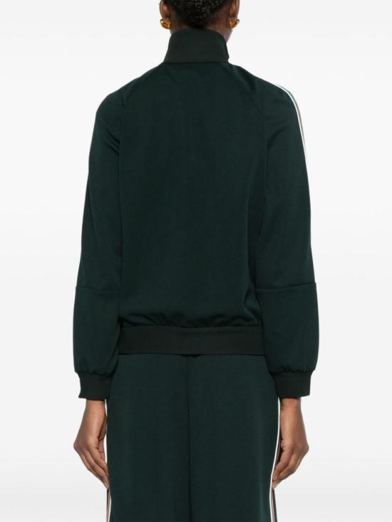  구찌 자켓 웹 디테일 트랙 재킷 그린 - GUCCI
