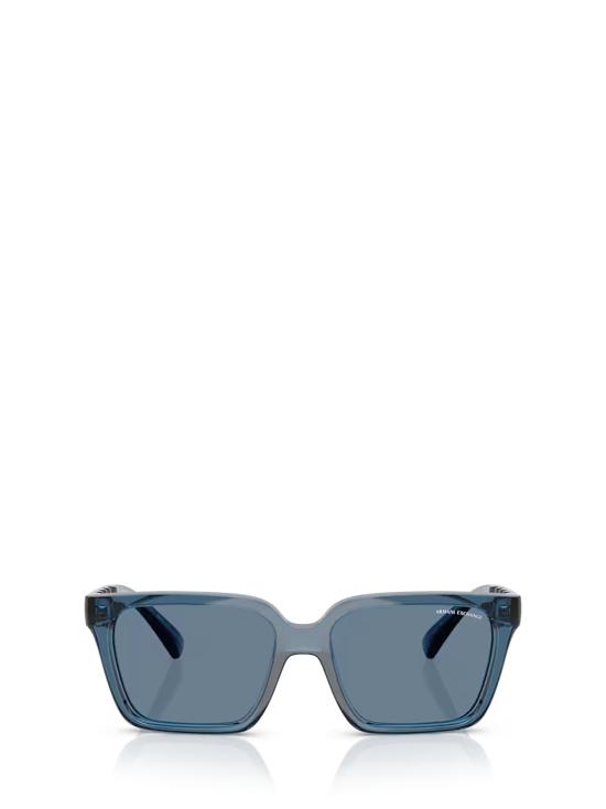 26FW 알마니 선글라스 AX4147S 840180 SHINY TRANSPARENT BLUE