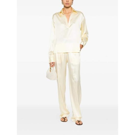  톰포드 블라우스 톰 포드 탑 옐로우 - TOMFORD