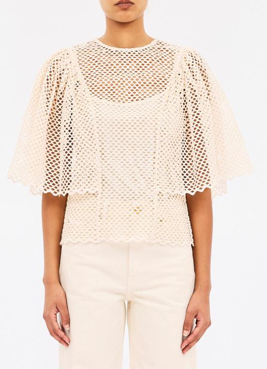  울라 존슨 블라우스 헤라 아일렛 탑 - ULLA JOHNSON