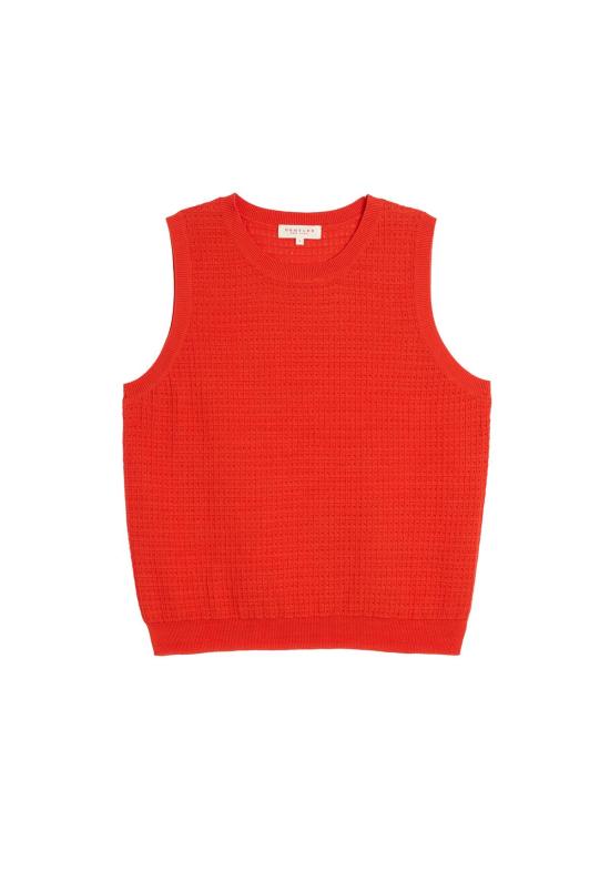  데미리 뉴욕 블라우스 데밀리 이사 와플 포인트엘 코튼 탑 - DEMYLEE