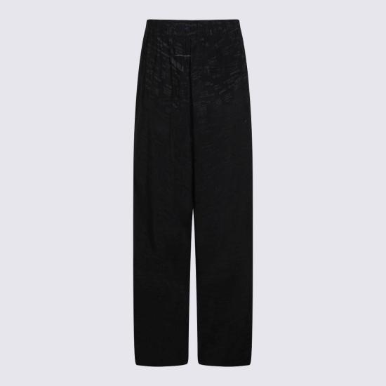  MM6 메종마르지엘라 스트레이트 팬츠 Mm6 메종 마르지엘라 로고 프린트  앤트러사이트 - MM6 MAISON MARGIELA