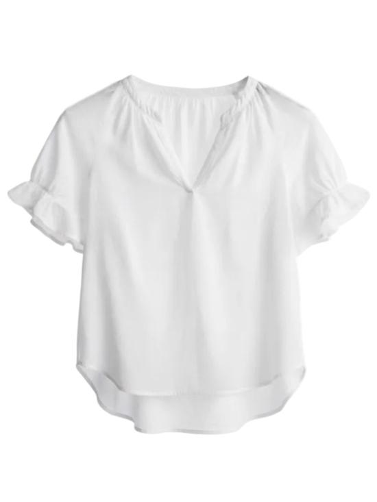  시레나 블라우스 아스트리드 탑 화이트