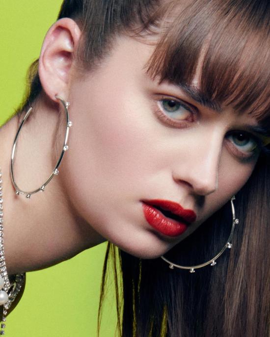  주미 림 이어링 비전 라지 후프 - JOOMI LIM