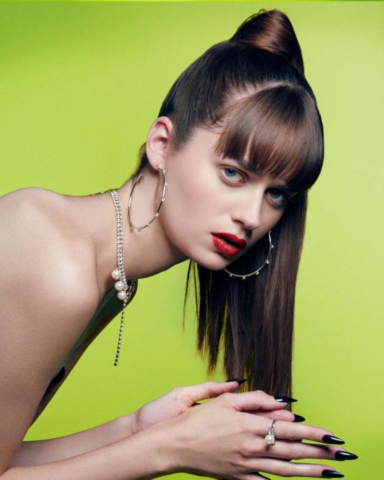  주미 림 이어링 비전 라지 후프 - JOOMI LIM