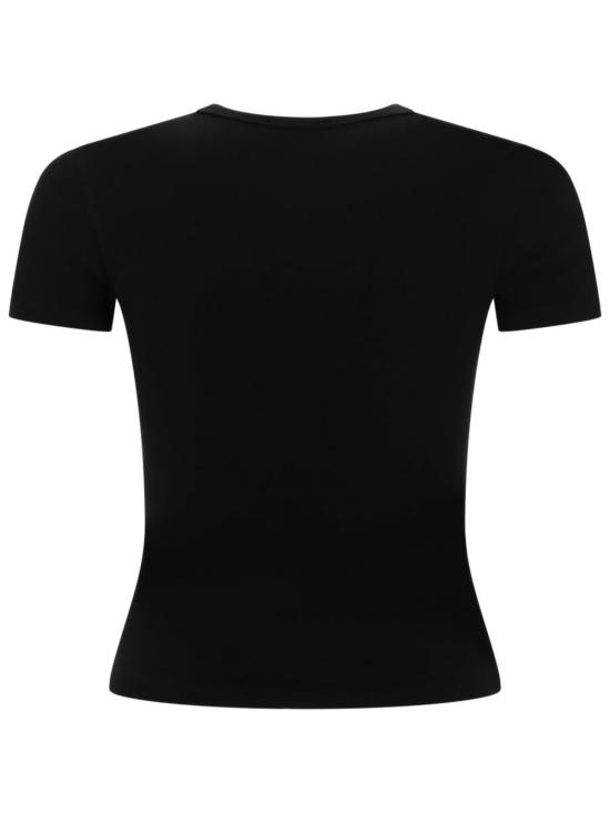  디젤 블라우스 T E 롱 오드 탑 블랙 - DIESEL