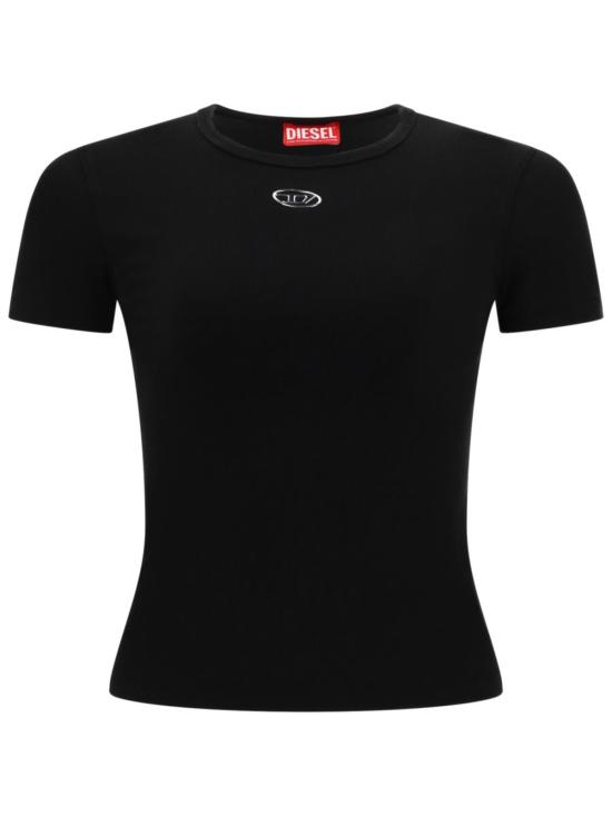  디젤 블라우스 T E 롱 오드 탑 블랙