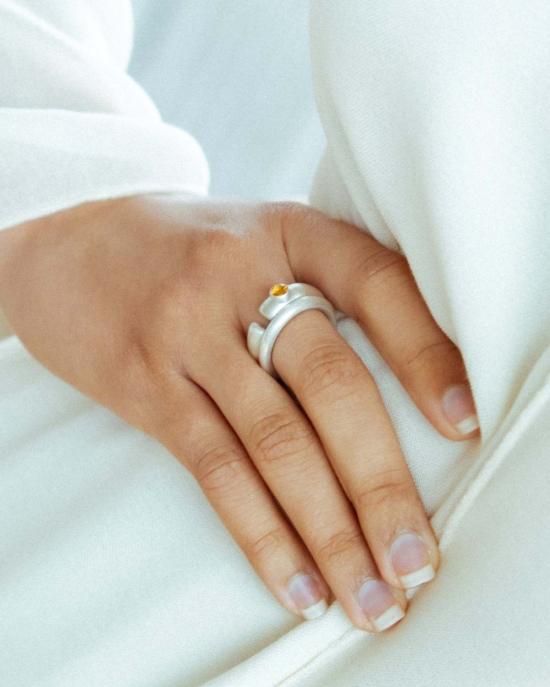  클래식 디자인스 반지 오비 링 스택 - CKLASIC DESIGNS