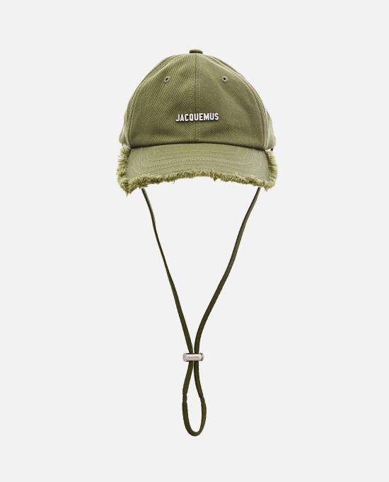  자크뮈스 모자 Jacquemus La Casquette Artichaut  그린