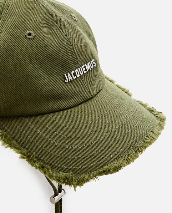  자크뮈스 모자 Jacquemus La Casquette Artichaut  그린 - JACQUEMUS