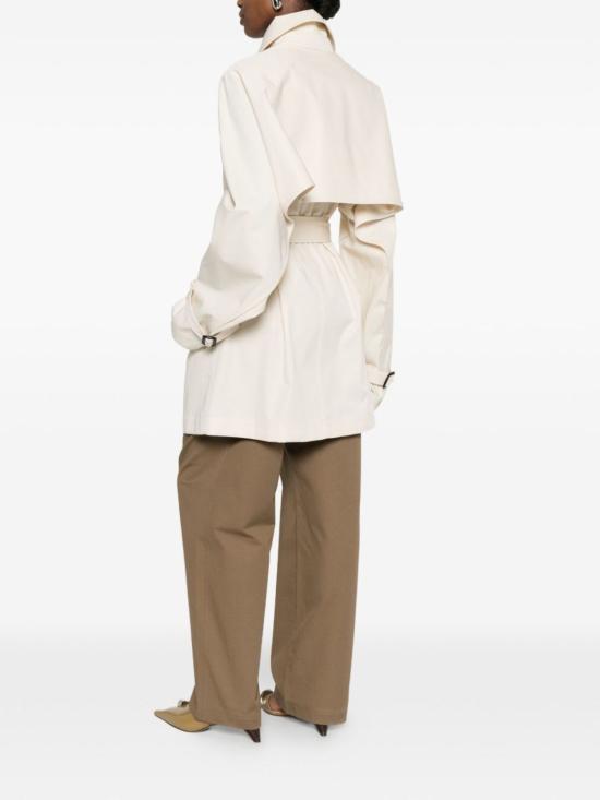  토템 트렌치 코트 코튼  화이트 - TOTEME