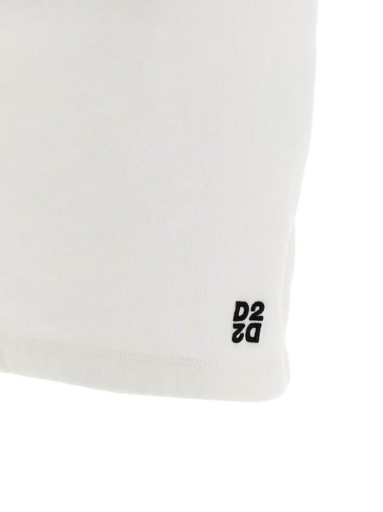  디스퀘어드2 숏 원피스 Dsquared2 섹시 드레스 화이트 - DSQUARED2