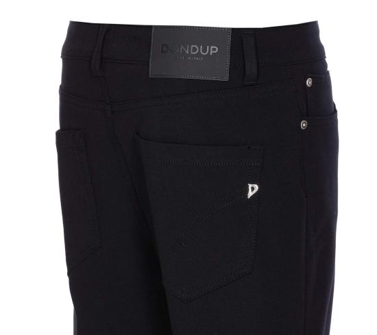  돈답 데님 팬츠 돈둡 쿤스 주얼리 버튼 진 블랙 - DONDUP