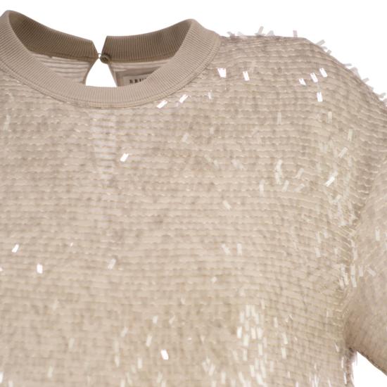 26SS 브루넬로 쿠치넬리 폴로 티셔츠 MF940HW300 BEIGE - BRUNELLO CUCINELLI