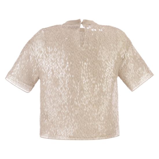 26SS 브루넬로 쿠치넬리 폴로 티셔츠 MF940HW300 BEIGE - BRUNELLO CUCINELLI