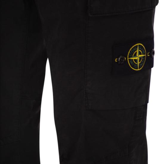  스톤 아일랜드 스트레이트 팬츠 L1S153100032 BLACK - STONE ISLAND