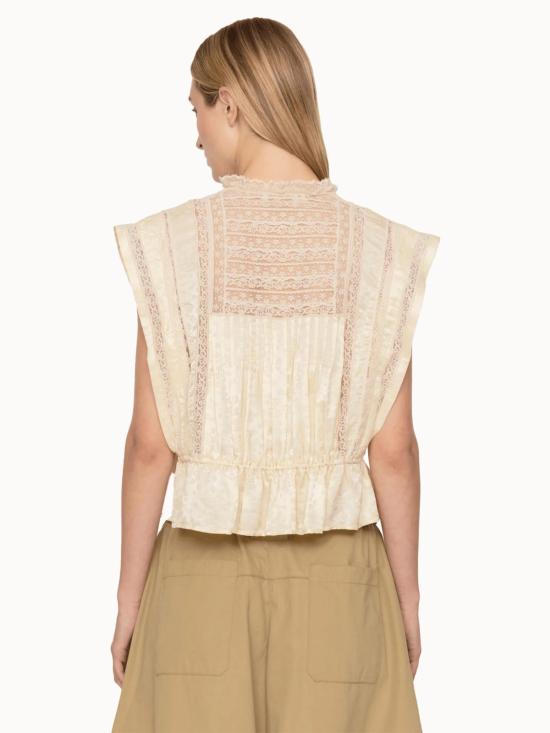  씨뉴욕 블라우스 씨 나이 에델 탑 버터 - SEA NY