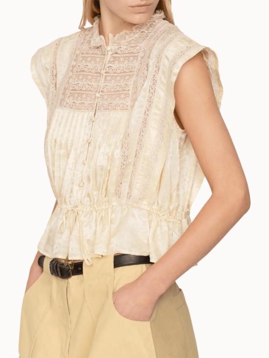  씨뉴욕 블라우스 씨 나이 에델 탑 버터 - SEA NY