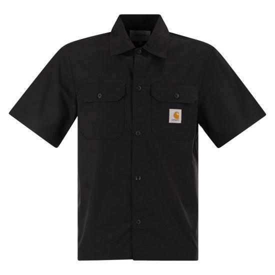  칼하트 반팔 셔츠 I035232 BLACK