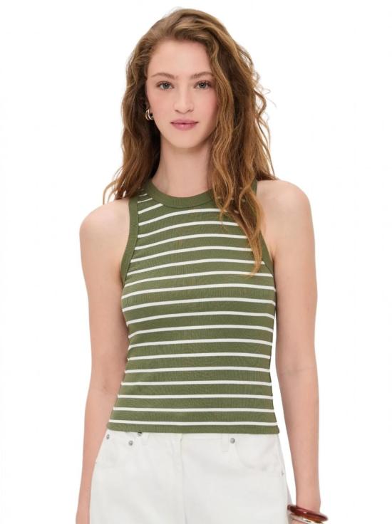  벨벳 민소매 티셔츠 모리 탱크