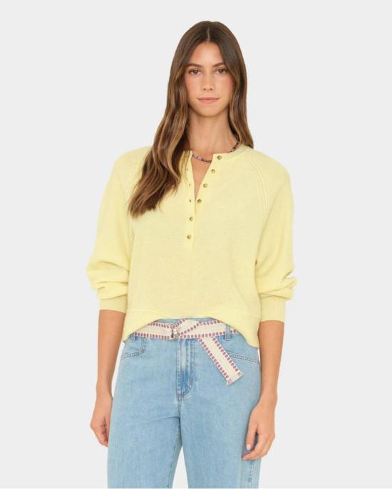  시레나 스웨터 그리핀  버터 옐로우