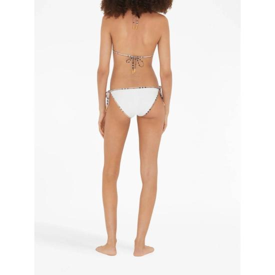  버버리 비키니 수영복 비치웨어 비키니 화이트 - BURBERRY