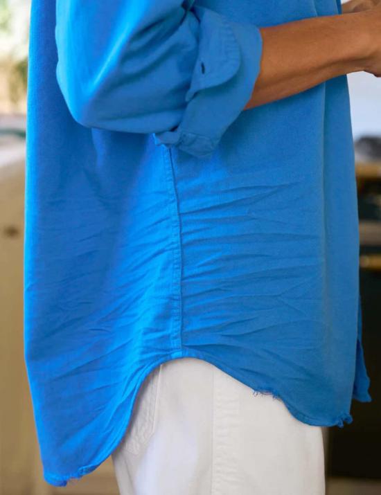  프랭크 앤 에일린 셔츠 프랭크 & 아일린 배리 셔츠 라피스 데님 - FRANK & EILEEN