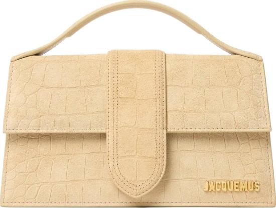 26SS 자크뮈스 라지 밤비노 크로스바디 플랩 백 BAW00007AC07A17150 BEIGE