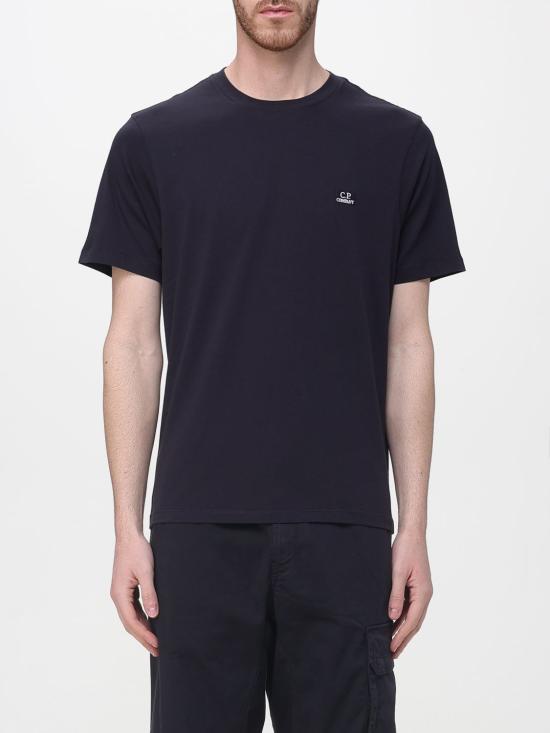 26SS 씨피 컴퍼니 30/1 저지 숏슬리브 로고 패치 티셔츠 RCCMTS726A005100W 888 Blue