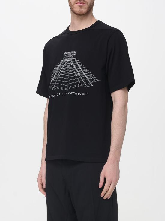 26SS 릭 오웬스 반팔 티셔츠 RR01F2232JAEP1309 11 Black - RICK OWENS