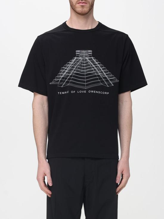 26SS 릭 오웬스 반팔 티셔츠 RR01F2232JAEP1309 11 Black