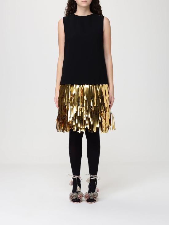 26SS 모스키노 롱 원피스 04350524 2555 Gold