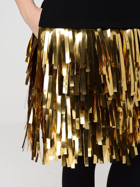 26SS 모스키노 롱 원피스 04350524 2555 Gold - MOSCHINO