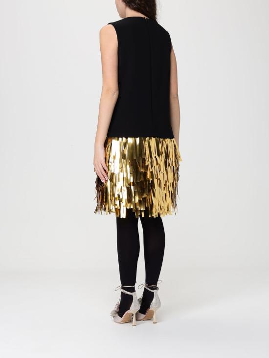 26SS 모스키노 롱 원피스 04350524 2555 Gold - MOSCHINO