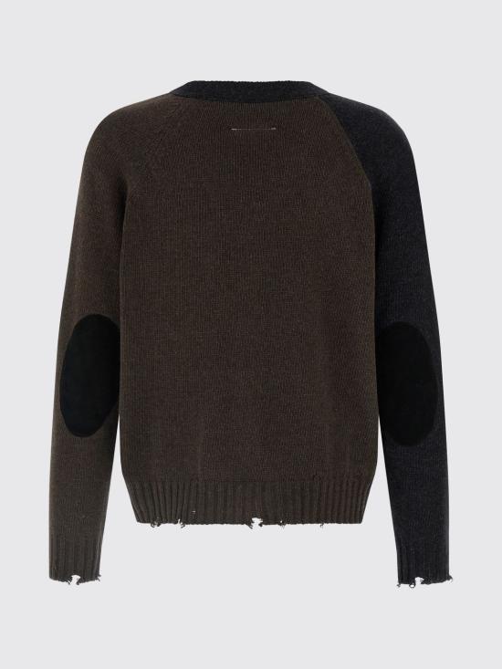 25FW MM6 메종마르지엘라 울 점퍼 SH2HP0013M13160 961 Multicolor - MM6 MAISON MARGIELA