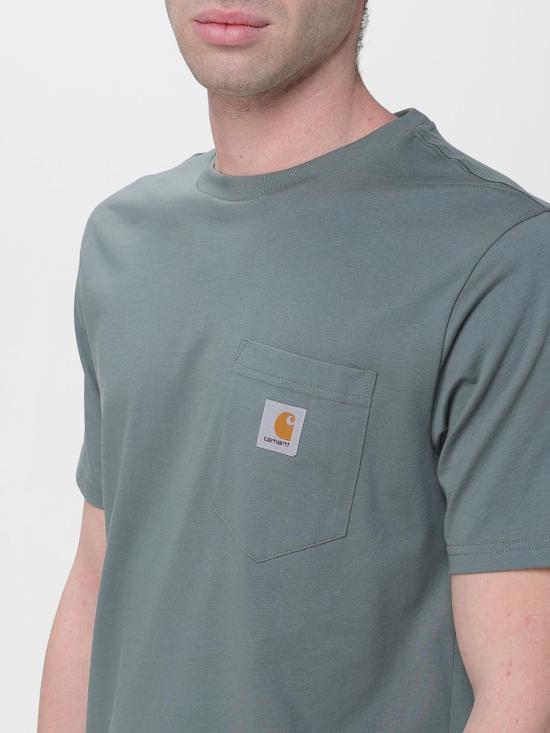 26SS 칼하트 WIP 반팔 티셔츠 I030434 3GDXX Forest Green - CARHARTT WIP