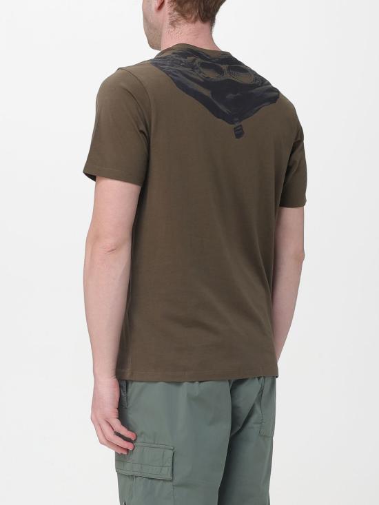 26SS 씨피 컴퍼니 30/1 저지 숏슬리브 고글 티셔츠 RCCMTS725A005100W 683 Green - C.P. COMPANY