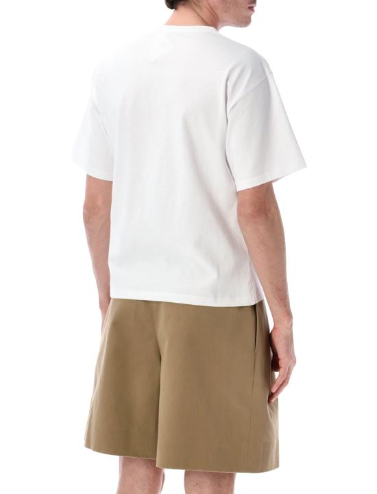 26SS 생로랑 반팔 티셔츠 862769Y38AK 9538 Bianco - SAINT LAURENT