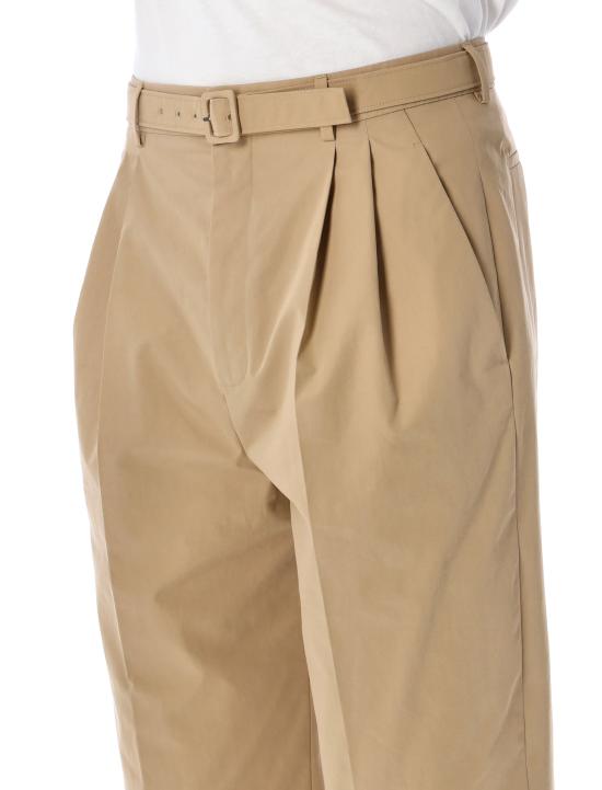 26SS 생로랑 스트레이트 팬츠 854428Y1N29 2601 Beige - SAINT LAURENT