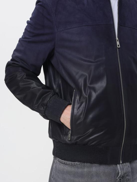 26SS 칼라거펠트 봄버 자켓 556003681402 890 Blue - KARL LAGERFELD