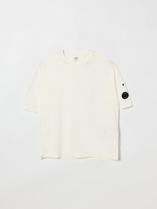 26SS [키즈] 씨피 컴퍼니 티셔츠 CMM00RLAA17 10135 White