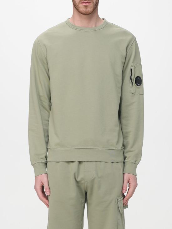 26SS 씨피 컴퍼니 라이트 플리스 크루넥 스웨트셔츠 20CMSS711A002246G 610 Green