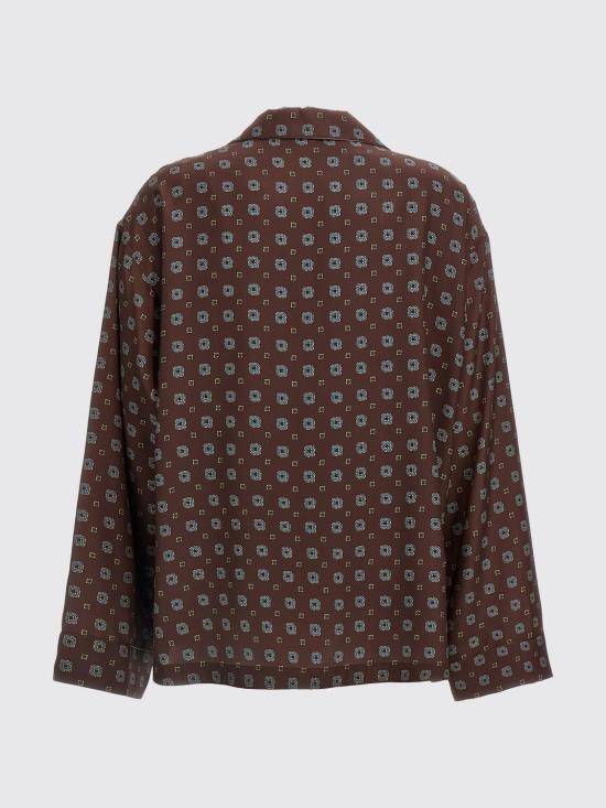 25FW 모스키노 블라우스 02055455 1102 Brown - MOSCHINO