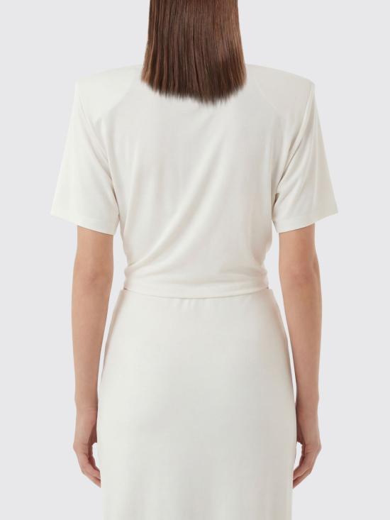 26SS 마그다뷰트림 반팔 티셔츠 172426 Cream - MAGDA BUTRYM