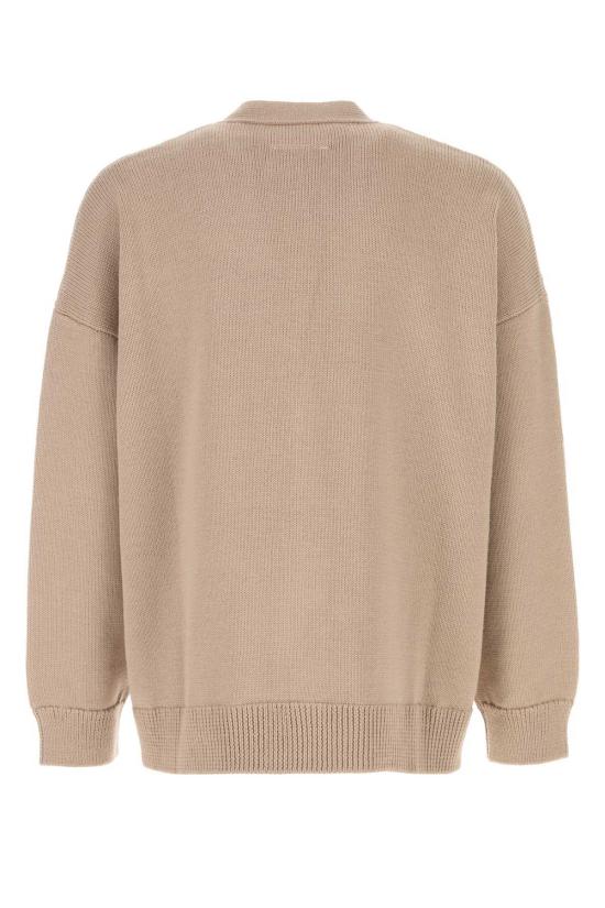  MM6 메종마르지엘라 가디건 Mm6 메종 마르지엘라 울 앤 아크릴  샌드 - MM6 MAISON MARGIELA