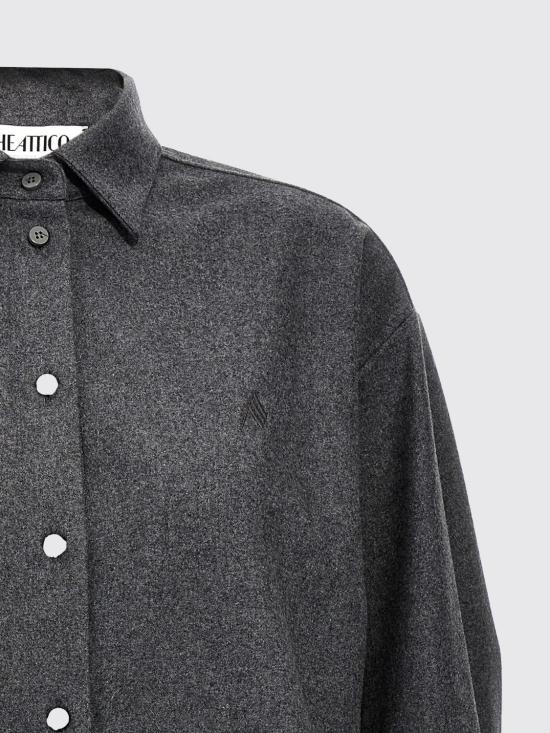 25FW 디 아티코 셔츠 248WCH14W055 084 Grey - THE ATTICO