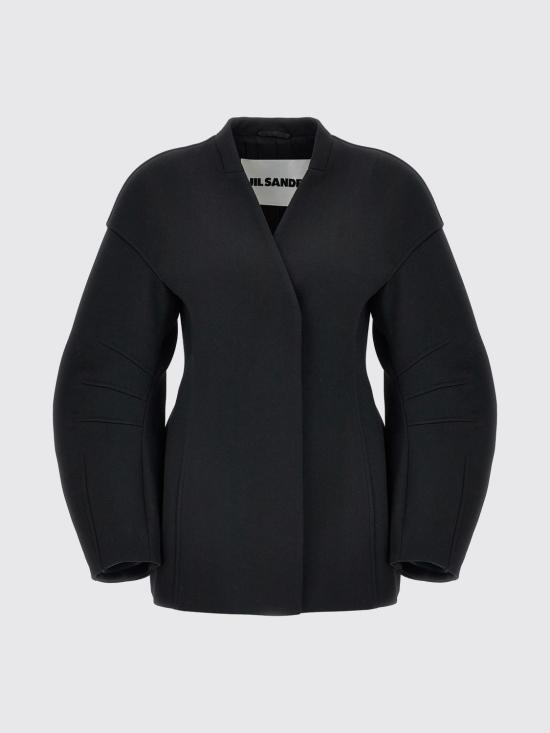 25FW 질샌더 자켓 J03BN0170J40212 001 Black