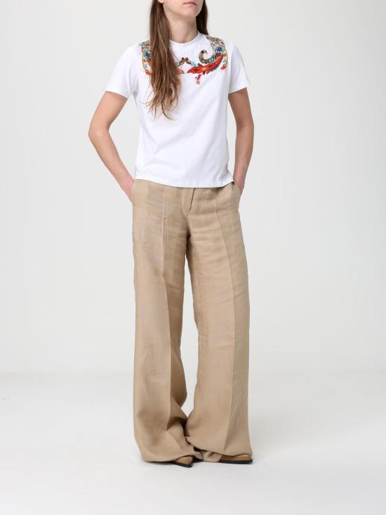 26SS 에트로 반팔 티셔츠 WRMA0006AR114 W0001 White - ETRO