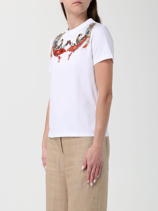 26SS 에트로 반팔 티셔츠 WRMA0006AR114 W0001 White - ETRO