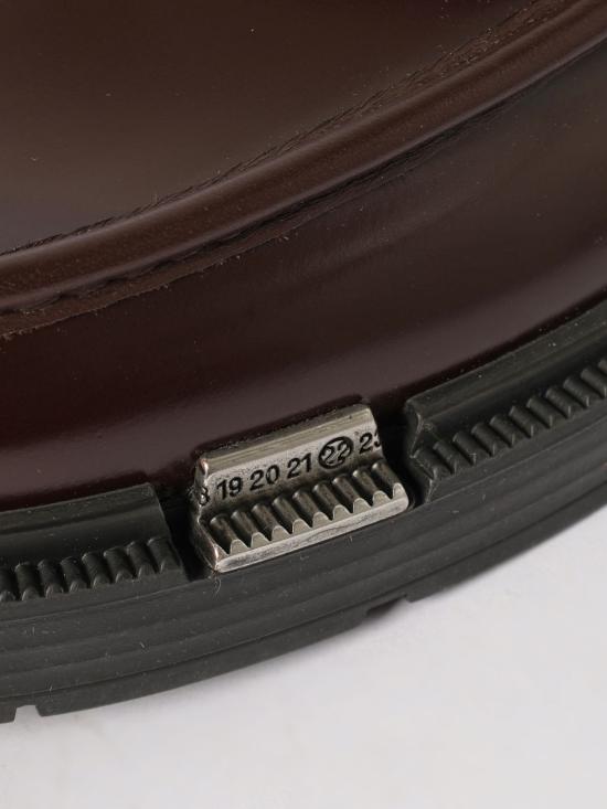 26SS 마르지엘라 데코르티케 로퍼 S57WR0150P7554 T2266 Wine - MAISON MARGIELA